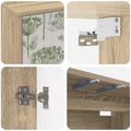 vidaXL Nástenný TV kabinet GOTHA 69 x 33 x 40 cm Dub sonoma