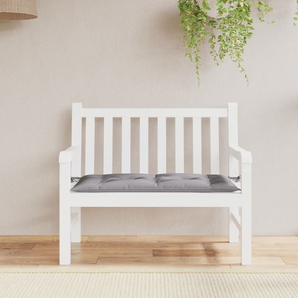 vidaXL Podložka na záhradnú lavičku 110x50x7 cm, oxfordská látka