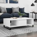 vidaXL Konferenčný stolík biely 104x60x35 cm kompozitné drevo