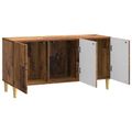 vidaXL TV skrinka 99 x 34,5 x 50 cm Staré drevo Kompozitné drevo