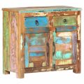 vidaXL Komoda 70x35x65 cm, recyklovaný masív