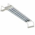 vidaXL Akváriová LED lampa 50-60 cm, hliník, IP67