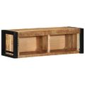 VidaXL TV skrinka 80x30x25 cm Masívne hrubé drevo Mango