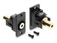 Delock panelový stereo jack samica 3,5 mm