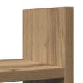 vidaXL Organizér na pult Dub artisan 50 x 15,5 x 35,5 cm