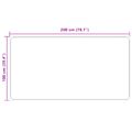 vidaXL Behúň MARSA Viacfarebný 100 x 200 cm Polyester a PVC