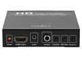 NEDIS převodník/ SCART + HDMI vstup - HDMI výstup/ Full HD/ antracit Prepínac, SCART + HDMI vstup na HDMI výstup, Full HD, cerný