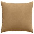 vidaXL Vankúše na pohovku 2 pcs Hnedá 50 x 50 cm Kordúrová tkanina