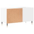 vidaXL Skrinka na platne biela 85x38x48 cm kompozitné drevo