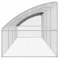vidaXL Klietka pre sliepky 4 ks Strieborná 800 x 200 x 200 cm