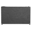 vidaXL Obaly na záhradný nábytok 2 ks 8 očiek 125x55x75 cm obdĺžnikový