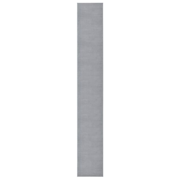 vidaXL Koberec behúň BCF sivý 60x450 cm