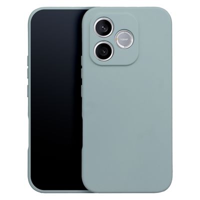 Silikónové puzdro pre Honor 600 Lite strieborné