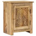 vidaXL Nočný stolík z masívneho mangovníkového dreva 40x30x50 cm