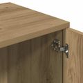 VidaXL TV skrinka Artisan Dub 120x34x37 cm Konštrukčné drevo
