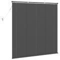 vidaXL Žalúzia Strieborná šedá 150 x 130 cm 25 mm PVC