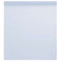 vidaXL Okenná fólia statická matná biela 90x500 cm PVC