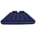 Bestway Semišová nafukovacia posteľ+vankúš a pumpa 203x152x22 cm 67374