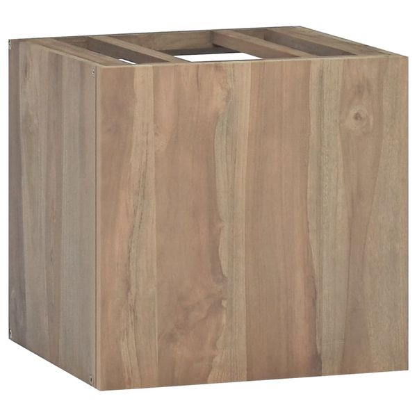 vidaXL Nástenná kúpeľňová skrinka 46x25,5x40 cm masívne tíkové drevo