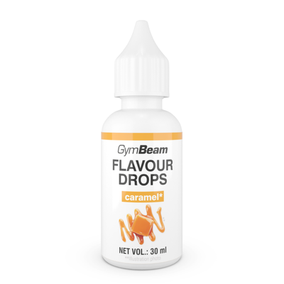 Flavour Drops - GymBeam, karamel