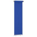 vidaXL Vonkajšia zatemňovacia roleta 65 (Š) x 230 (V) cm modrá HDPE