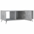 vidaXL Konferenčný stolík betónovo sivý 102x50x40 cm kompozitné drevo