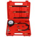 Sada na testovanie tlaku zážihových motorov MECHANIC ENGINE TESTER 10, 0-7 bar, 10 ks SIXTOL