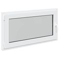 vidaXL Otočné a sklopné okno do suterénu RISOR 110 x 60 cm PVC a sklo
