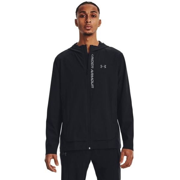Pánska bunda Outrun The Storm Jacket Black - Under Armour, veľkosť M