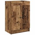 vidaXL Kúpeľňová skrinka pod umývadlo Staré drevo 78,5 x 37,5 x 81 cm