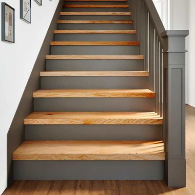 vidaXL Schodiskové stupne 20 ks svetlohnedá 100x25x2 cm dubový masív