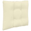 vidaXL Vankúš na vonkajšiu pohovku Polyester Krémová 50,5 x 50,5 cm