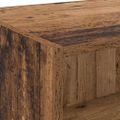 vidaXL Highboard Staré drevo 80 x 42,5 x 185 cm Kompozitné drevo