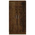 vidaXL Botník dymový dub 55x35x108 cm spracované drevo