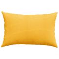 vidaXL Vankúše na pohovku 2 pcs Svetložltá 60 x 40 cm