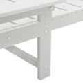 vidaXL Lehátko 2 ks Polyetylén Biela