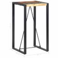 vidaXL Barový stolík 60x60x110 cm masívne recyklované drevo