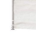 vidaXL Altánok so strechou, biely 20,07x2,28x2,69 m, polyetylén