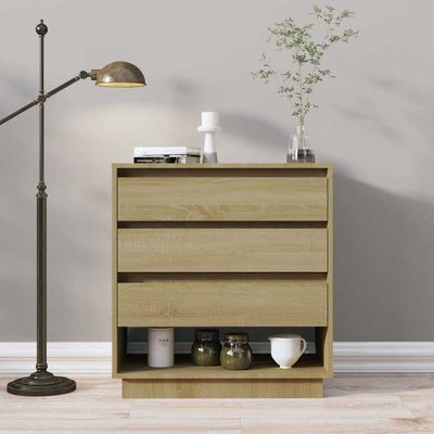 vidaXL Komoda dub sonoma 70x41x75 cm spracované drevo