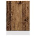 vidaXL Panel do umývačky “Lyon” riadu Old Wood 45x3x67 cm