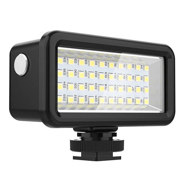 Potápačské vodotesné svetlo Puluz LED 40 m (čierne)