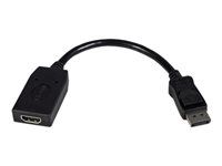 1920 x 1200 - DP to HDMI Converter - Plug and Play DisplayPort to HDMI Dongle (DP2HDMI) - Video adaptér - DisplayPort s kolíkmi (samec) do HDMI so zdierkami (samica) - 24 cm - čierny - pre P/N: MST14DP123DP, MSTCDP123DP, SV231QDPU34K, TB3DK2DPPDUE, TB3DKDPMAW, TB3DKDPMAWUE