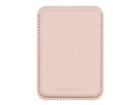 Brašna pro mobilní telefon / kreditní kartu - kompatibilita s MagSafe - ICON - růžová pink sand