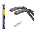 Stierače FLAT SET (SLOT) 610+610mm