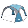 vidaXL Bočný stan Modrá 410 x 410 x 250 cm Polyester a oceľ