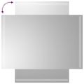 vidaXL LED kúpeľňové zrkadlo 60x90 cm