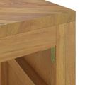 vidaXL konferenčný stolík 110x35x38 cm Teakové masívne drevo