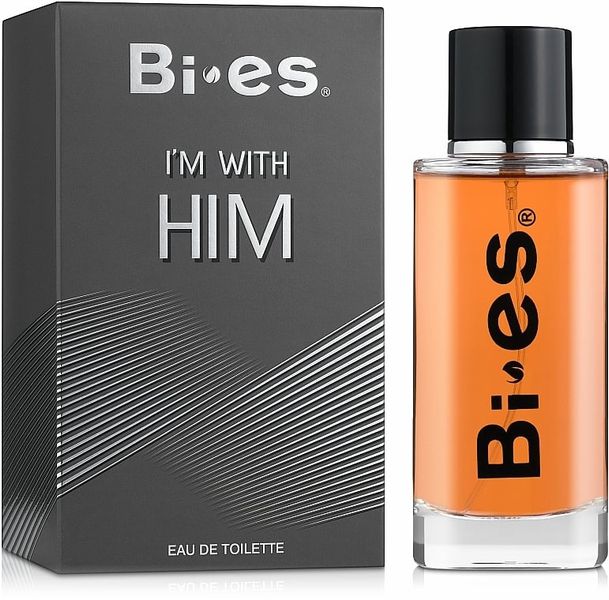 BI-ES I'M WITH HIM pánska toaletná voda 100ML