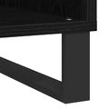 vidaXL Skrinka na gramofónové platne Čierny dub 84,5 x 38 x 89 cm