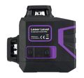 Laserový nivelačný prístroj Ermenrich PRO LV40 fialový